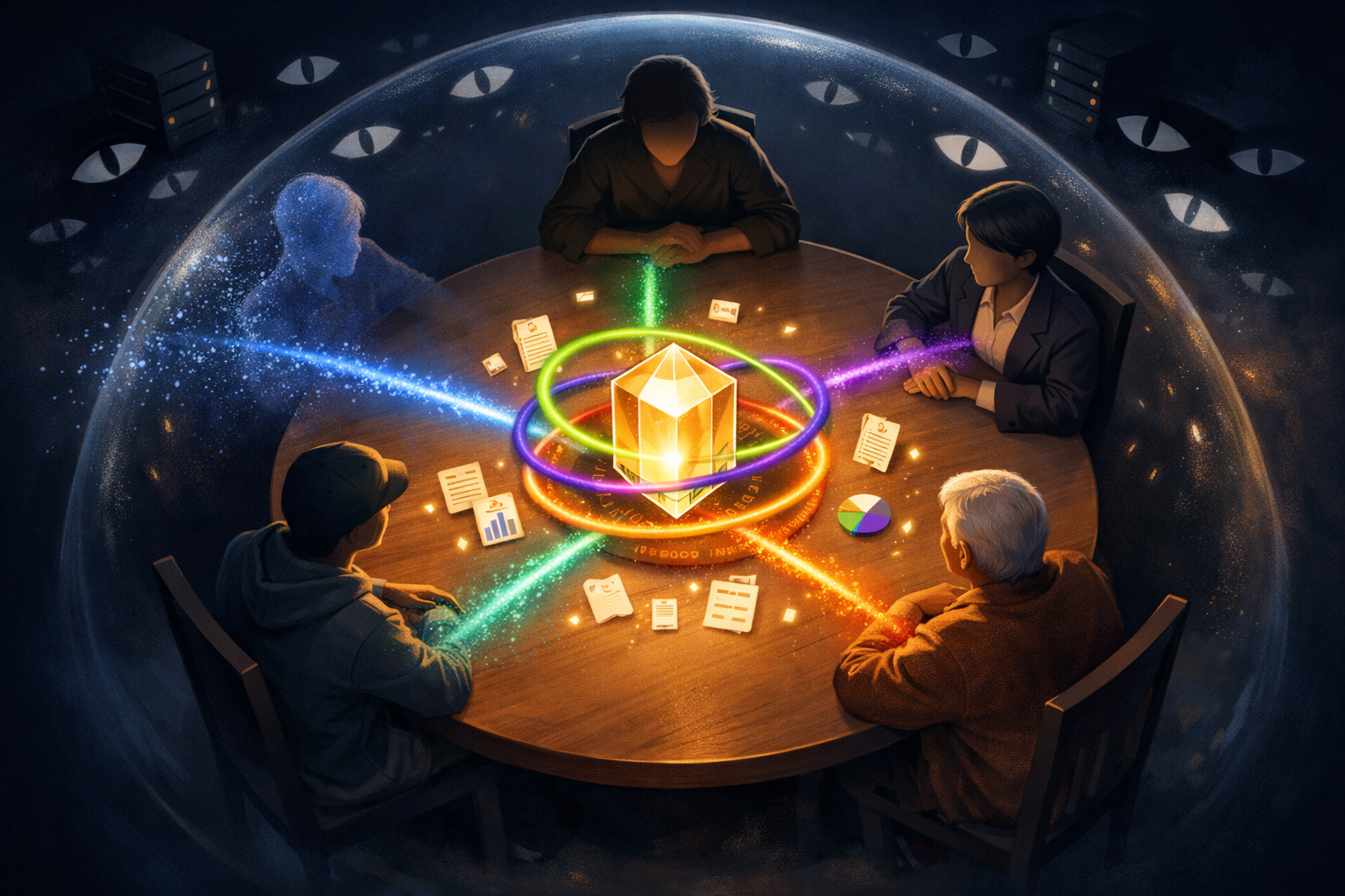 Privacy in Numbers: Collaborative Zero-Knowledge Encryption for Shared Finances